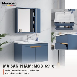 Bộ tủ chậu Mowoen D-6918