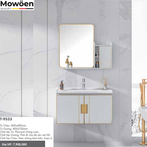 Bộ tủ chậu Mowoen T-9553