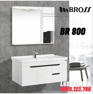 Bộ tủ chậu nhựa Bross BR 800