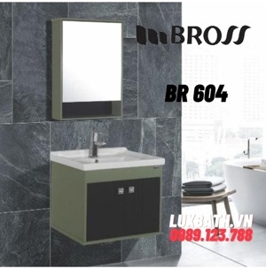 Bộ tủ chậu nhựa Bross BR604