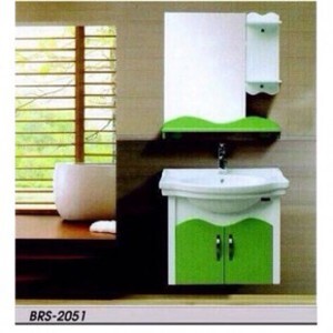 Bộ tủ chậu PVC cao cấp BROSS 2051