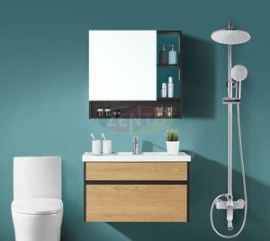 Bộ tủ, chậu, tủ gương Lavabo ZT-LV969