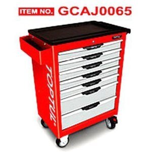 Bộ tủ dụng cụ 7ngăn màu đỏ 211 chi tiết Toptul GCAJ0065