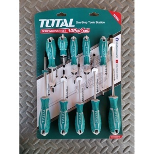 Bộ tua vít 10 chi tiết Total THT250610