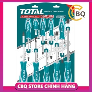 Bộ tua vít 10 chi tiết Total THT250610