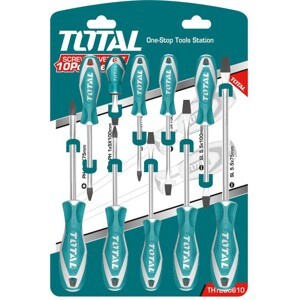 Bộ tua vít 10 chi tiết Total THT250610