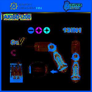 Bộ tua vít 13 đầu Ingco AKISD1208