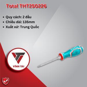 Bộ tua vít 2 trong 1 135mm Total THT250226