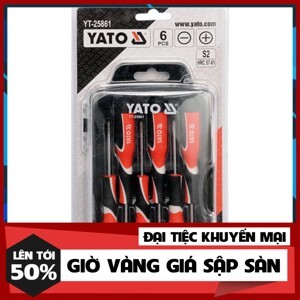 Bộ tua vít 6 chi tiết YT-25861