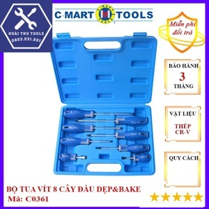 Bộ tua vít 8 cây C-Mart C0361