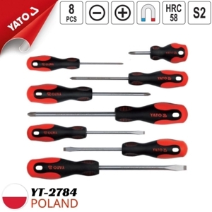 Bộ Tua vít 8 chi tiết YATO - Ba Lan YT-2784