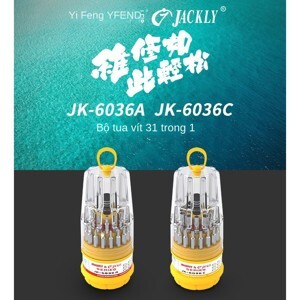 Bộ tua vít đa năng 31 món Jackly JK6036A