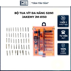 Bộ tua vít đa năng 52in1 Jakemy JM-8150