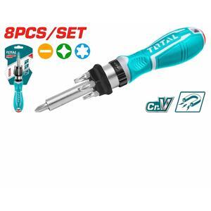 Bộ tua vít đa năng 8 chi tiết Total TACSD30086