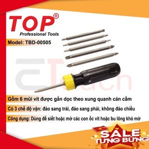 Bộ Tua Vít Đảo Chiều 12 Trong 1 TOP TBD-00505