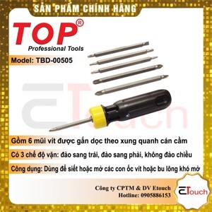 Bộ Tua Vít Đảo Chiều 12 Trong 1 TOP TBD-00505