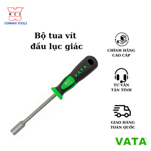 Bộ tua vít đầu lục giác Vata 2450BS1, 7 chi tiết