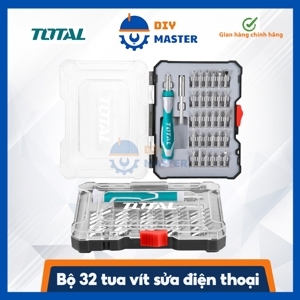 Bộ tua vít điện tử 32 chi tiết Total TACSD30326