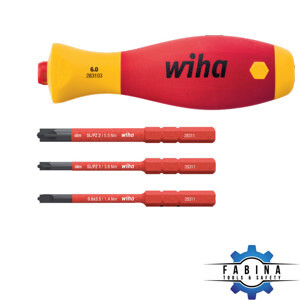 Bộ tua vít Slim Bit 4 chi tiết Wiha 43449