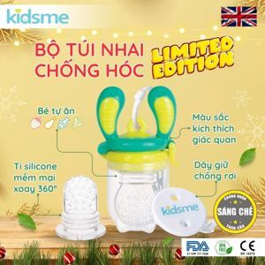 Bộ túi nhai chống hóc Limited Edition Kidsme 160456