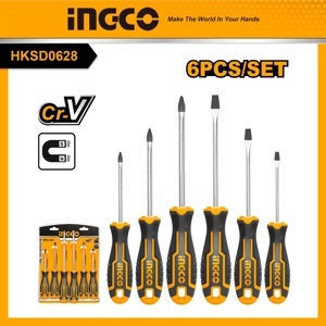 Bộ tuốc nơ vít 6 cây Ingco HKSD0628