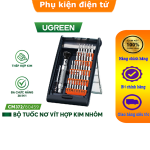 Bộ tuốc nơ vít hợp kim nhôm 38 trong 1 đa chức năng Ugreen 80459