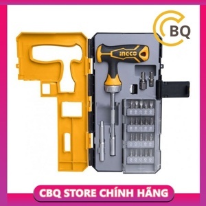 Bộ tuốc nơ vít tay cầm chữ T 25 chi tiết Ingco HKSDB0258