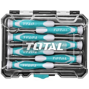 Bộ tuốc nơ vít (tô vít) 7 chi tiết Total THT250726