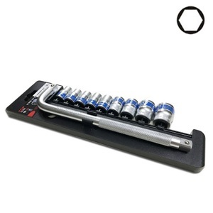 Bộ tuýp 10 chi tiết cần cong L TOP tbs12250 - 1/2"