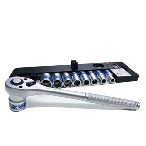 Bộ tuýp 10 chi tiết cần tư động TOP TBS12245 - 1/2"