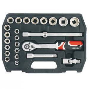 Bộ tuýp 25 chi tiết BAKER U.S.A 25PCs 1/2inch DR SOCKET WRENCH SET