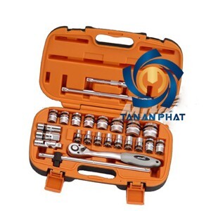 Bộ Tuýp 1/2'' 25 chi tiết Mitools 0111404