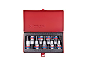 Bộ Tuýp 1/2" 9 chi tiết mũi Lục giác Kingtony 4110PR