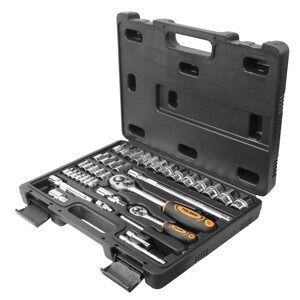 Bộ tuýp 1/2 inch và 1/4 inch Tolsen 15140 (39 món)