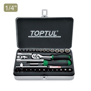 Bộ tuýp 1/4" 32 chi tiết Toptul GCAD3205