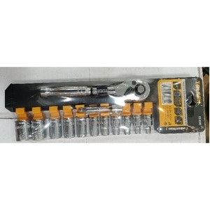 Bộ tuýp 1/4 inch công nghiệp 13 món Tolsen 15390