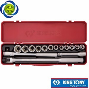 Bộ tuýp 15 chi tiết hệ mét Kingtony 4501MR - 1/2"