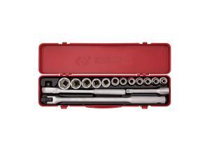 Bộ tuýp 15 chi tiết hệ mét Kingtony 4501MR - 1/2"