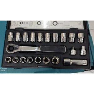 Bộ tuýp 21 chi tiết Makita B-65604