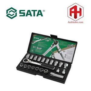 Bộ tuýp 21 chi tiết Sata 09-134 - 3/8inch