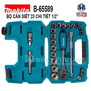 Bộ tuýp 23 chi tiết Makita B-65589