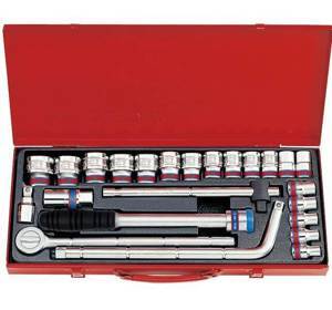 Bộ tuýp 24 chi tiết hệ inch Kingtony 4024SR - 1/2"