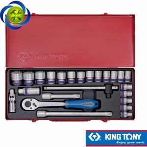 Bộ tuýp 24 chi tiết hệ mét Kingtony 4528MR - 1/2"