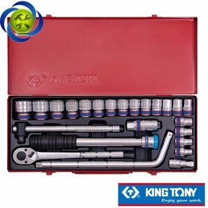 Bộ tuýp 24 chi tiết hệ mét Kingtony 4033MR - 1/2"