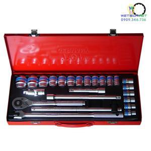 Bộ tuýp 24 món hệ mét TOP - KW-S424D-12