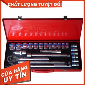 Bộ tuýp 24 món hệ mét TOP - KW-S424D-12