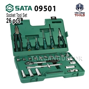 Bộ tuýp 26 chi tiết Sata 09-501 - 1/2inch