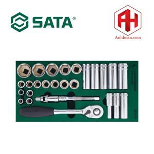 Bộ tuýp 27 chi tiết Sata 09-903 - 2inch