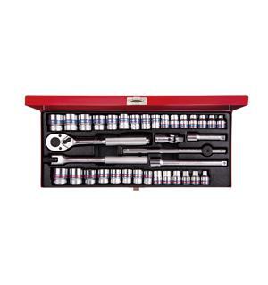Bộ tuýp 36 chi tiết hệ inch & hệ mét Kingtony 3036CR - 3/8"