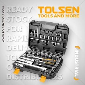 Bộ tuýp 45 chi tiết Tolsen 15142